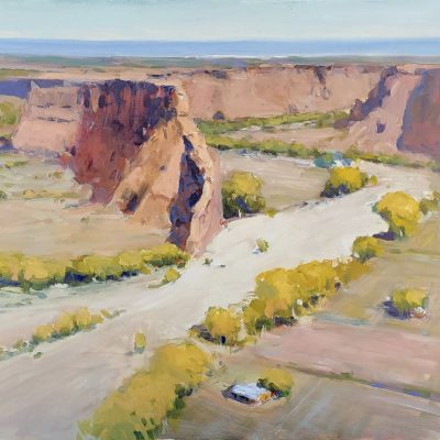 October, Canyon de Chelly; 22" x 24"; Oil